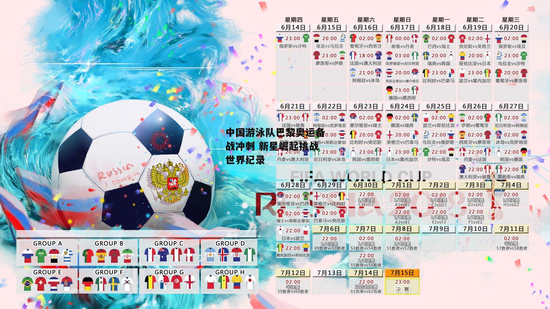 中国游泳队巴黎奥运备战冲刺 新星崛起挑战世界纪录